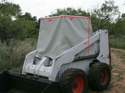 bobcat skid steer cab cover|skid steer covers for tractors.